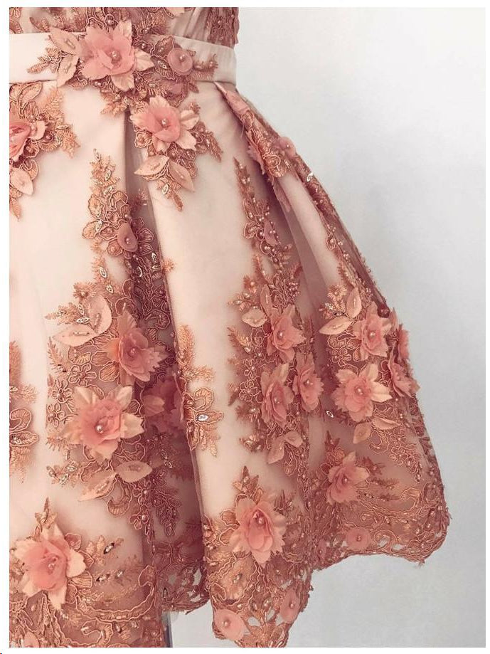 Sparkly Homecoming Dresses V Neck Lace Chic Short Prom Dress Sexy Party Dress JK764|Annapromdress Anna PromDress Sparkly Homecoming Dresses V Neck Lace Chic Short Prom Dress Sexy Party Dress JK764|Annapromdress Anna PromDress