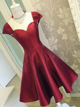 Burgundy Homecoming Dresses Simple Cheap Short Prom Dress Sexy Party Dress JK771|Annapromdress