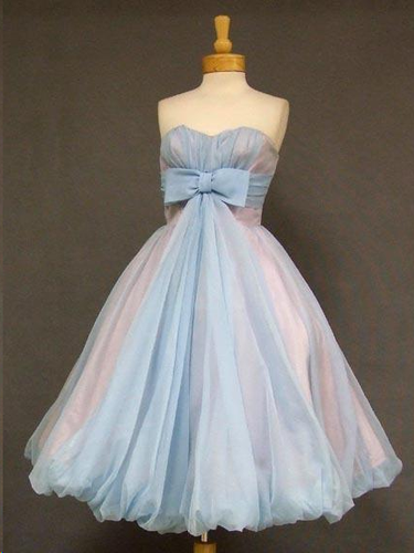 Simple Cheap Homecoming Dresses A-line Bowknot Ruffles Short Prom Dress Party Dress JK790|Annapromdress