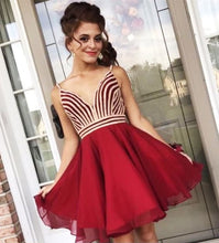 Little Black Dress Homecoming Dresses Burgundy Sparkly Short Prom Dress Party Dress JK828|Annapromdress