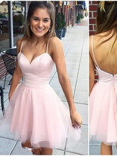 Cheap Homecoming Dresses Spaghetti Straps Simple Short Prom Dress Fashion Party Dress JK843|Annapromdress