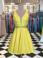 Sparkly Homecoming Dresses Aline Beading Straps Short Prom Dress Party Dress JK871|Annapromdress
