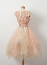 Sparkly Homecoming Dresses Aline Beading Hand-Made Flower Short Prom Dress Party Dress JK897|Annapromdress