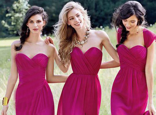 Cheap Bridesmaid Dresses Chiffon A-line Sexy Silt Fuchsia Bridesmaid D Anna PromDress Cheap Bridesmaid Dresses Chiffon A-line Sexy Silt Fuchsia Bridesmaid D Anna PromDress