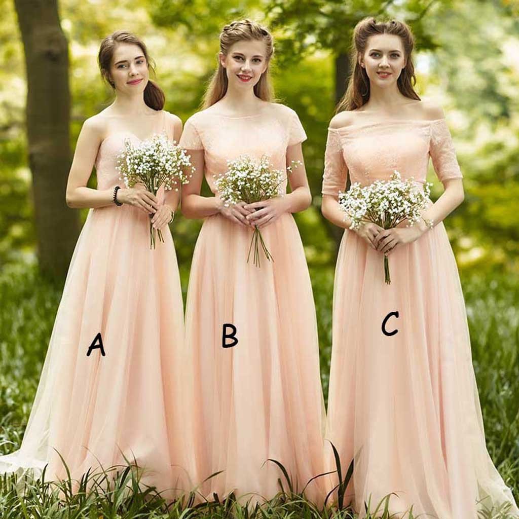 Cheap Beautiful Bridesmaid Dresses Off-the-shoulder Long Chiffon Bride Anna PromDress Cheap Beautiful Bridesmaid Dresses Off-the-shoulder Long Chiffon Bride Anna PromDress