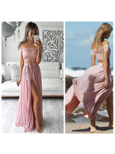 Prom Dresses Off-the-shoulder Lace Long Prom Dress/Evening Dress #JKL007