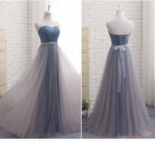 Prom Dresses Tulle A-line Sweetheart Prom Dress/Evening Dress #JKL018