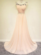 Prom Dresses Pearl Pink Rhinestone Long Prom Dress/Evening Dress #JKL022