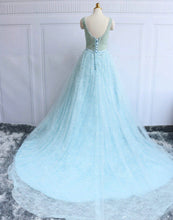 Prom Dresses Long Lace Beading Lace-up Prom Dress/Evening Dress #JKL037