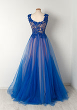 Lace Chic Prom Dresses Sexy Square Long Prom Dress/Evening Dress JKL040