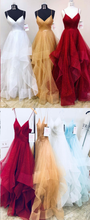 Sexy Chic Prom Dresses Ball Gown Spaghetti Straps Long Prom Dress/Evening Dress JKL047|Annapromdress
