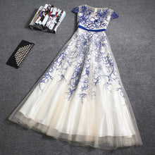 Beautiful Prom Dresses Embroidery A-line Long Prom Dress/Evening Dress JKL055