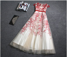 Beautiful Prom Dresses Embroidery A-line Long Prom Dress/Evening Dress JKL055