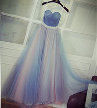 Beautiful Prom Dresses Sweetheart Tulle Long Prom Dress/Evening Dress JKL056