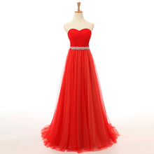 Chic Prom Dresses Sexy Sweetheart Tulle Long Prom Dress/Evening Dress JKL057