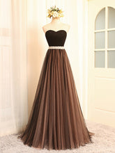 Chic Prom Dresses Sexy Sweetheart Tulle Long Prom Dress/Evening Dress JKL057