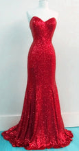 Sexy Prom Dresses Sheath/Column Sequins Long Prom Dress/Evening Dress JKL095