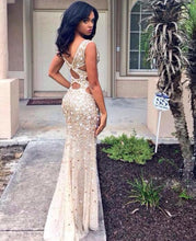 Sexy Luxury Prom Dresses Straps Rhinestone Long Prom Dress/Evening Dress JKL100