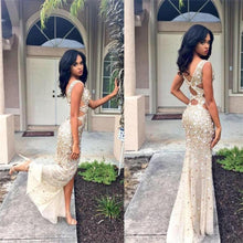 Sexy Luxury Prom Dresses Straps Rhinestone Long Prom Dress/Evening Dress JKL100