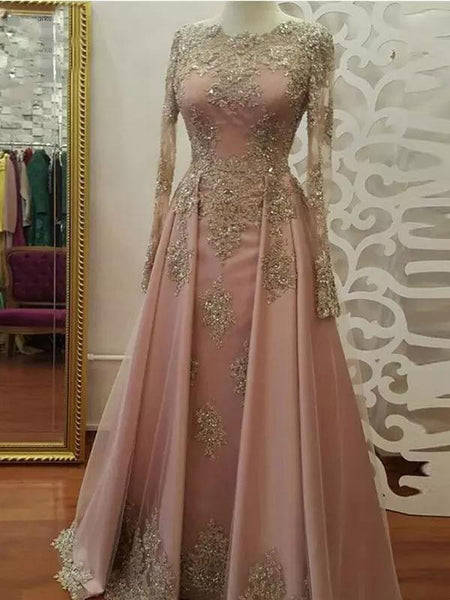 Luxury Prom Dresses Aline Floor-length Chic Prom Dress Sexy Evening Dress JKL1025|Annapromdress