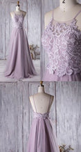 Chic Prom Dresses A-line Spaghetti Straps Long Prom Dress JKL1029|Annapromdress