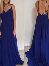 Cheap Prom Dresses A-line Simple Open Back Prom Dress Sexy Evening Dress JKL1031|Annapromdress