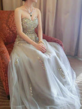 Beautiful Prom Dresses Sweetheart A line Beading Prom Dress Sexy Evening Dress JKL1051|Annapromdress