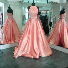 Cheap Prom Dresses A line Halter Beautiful Prom Dress Sexy Evening Dress JKL1057|Annapromdress