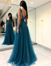 Beautiful Prom Dresses Open Back Fairy Simple Long Slit Sexy Prom Dress JKL1107|Annapromdress