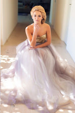 Ombre Prom Dresses Sweetheart A-line Sequins Fairy Prom Dress Long Evening Dress JKL1237|Annapromdress