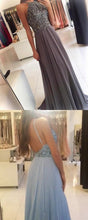 Sexy Long Prom Dresses Halter Floor-length Sequins Prom Dress/Evening Dress JKL124|Annapromdress