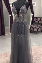 Beautiful Prom Dresses Spaghetti Straps Aline Beading Long Prom Dress JKL1270|Annapromdress