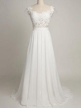 Cheap Prom Dress Square Short Train Ivory Long Prom Dress/Evening Dress JKL143