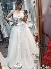 Charming Prom Dresses Spaghetti Straps Ivory Aline Long Prom Dress Sexy Evening Dress JKL1456|Annapromdress