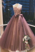 Ball Gown Prom Dresses Strapless Embroidery Bowknot Sexy Beautiful Prom Dress JKL1523|Annapromdress
