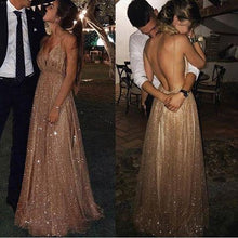 Beautiful Prom Dresses with Spaghetti Straps A Line Lace Backless Long Prom Dress JKL1527|Annapromdress