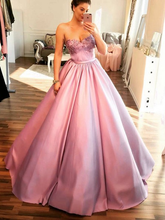 Ball Gown Prom Dresses Sweetheart Lilac Long Prom Dress Fashion Evening Dress JKL1542|Annapromdress