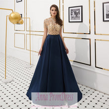 High Neck Prom Dresses A Line Burgundy Long Beaded Prom Dress Gorgeous Evening Dress JKL1607|Annapromdress