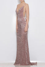 Backless Prom Dresses Short Train Spaghetti Straps Prom Dress/Evening Dress JKL169