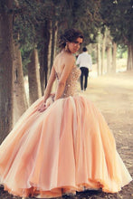 Ball Gown Prom Dresses Sweetheart Floor-length Tulle Rhinestone Prom Dress/Evening Dress JKL177