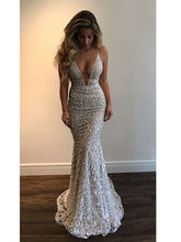 Sexy Prom Dresses Trumpet/Mermaid Spaghetti Straps Long Prom Dress/Evening Dress JKL192|Annapromdress
