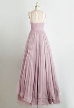Long Prom Dress A-line Floor-length Ruffles Prom Dress/Evening Dress JKL209