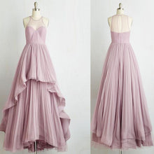 Long Prom Dress A-line Floor-length Ruffles Prom Dress/Evening Dress JKL209
