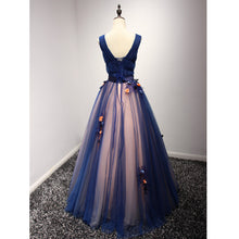 Beautiful Prom Dress V-neck Floor-length Ball Gown Long Prom Dress/Evening Dress JKL216