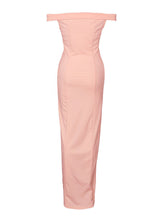 Long Prom Dress Sheath/Column Floor-length Pink Black Prom Dress/Evening Dress JKL228