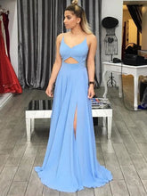 Cheap Prom Dresses Spaghetti Straps Sexy Lace-up Floor-length Prom Dress/Evening Dress JKL243