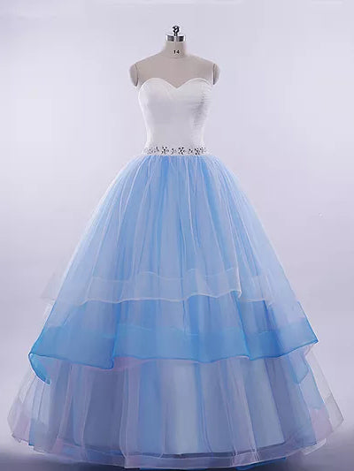 Beautiful Prom Dresses Sweetheart Ball Gown Long Prom Dress/Evening Dress JKL248