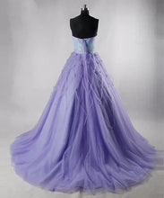 Ball Gown Prom Dresses Sweetheart Sweep/Brush Train Hand-Made Flower Prom Dress/Evening Dress JKL250