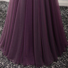 Chic Prom Dresses Appliques V-neck Lace-up Floor-length Prom Dress/Evening Dress JKL261