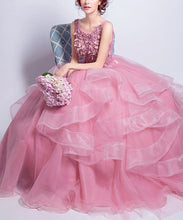 Beautiful Prom Dress Scoop Floor-length Lace Long Prom Dress/Evening Dress JKL273